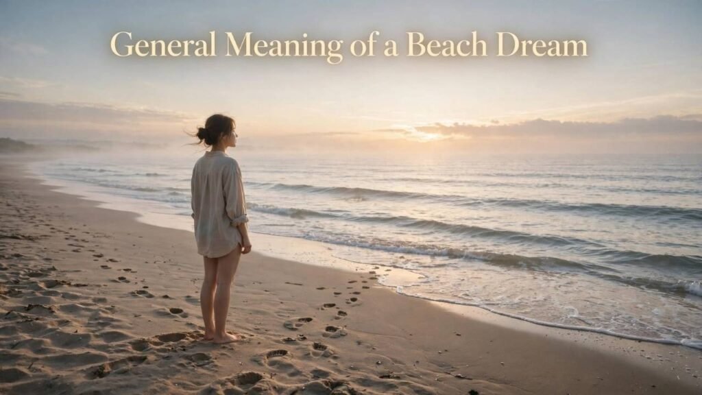 General Meaning of a Beach Dream