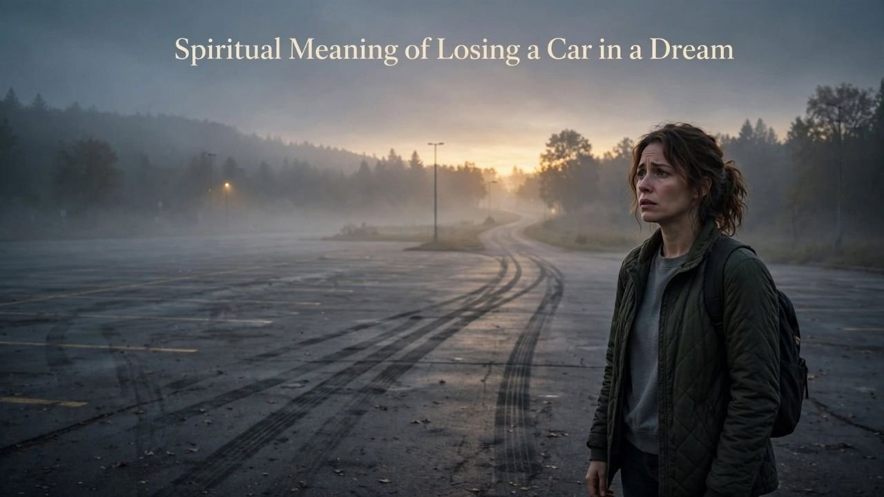 Did the spiritual meaning of losing a car in a dream leave you feeling unexpectedly anxious after you woke up?