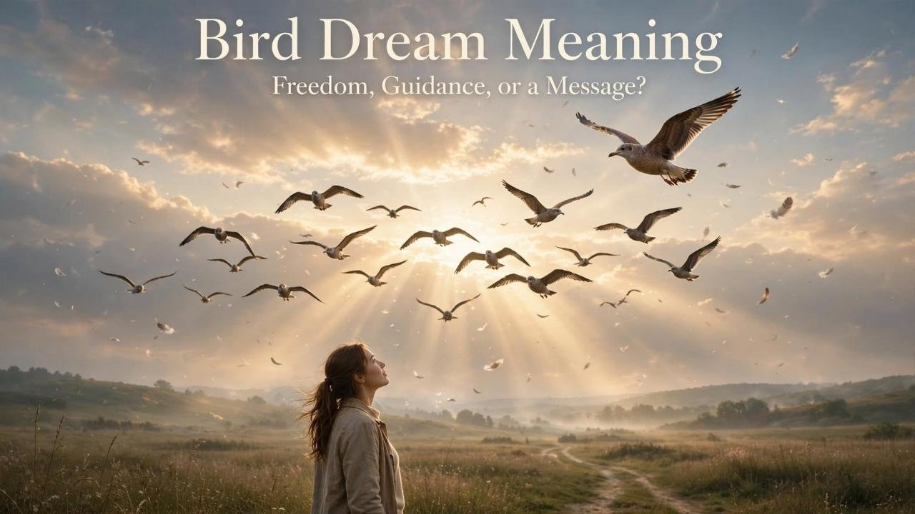 Did a bird dream meaning leave you thinking about it long after you woke up?