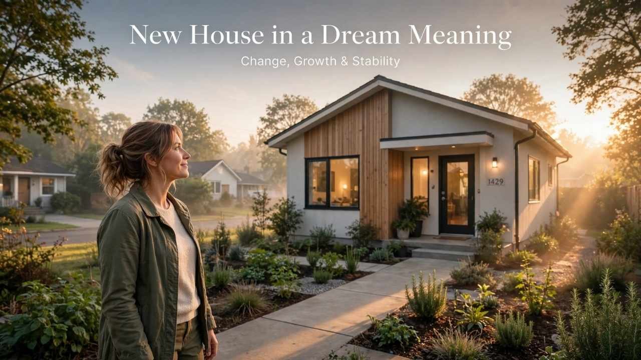 Did a new house in a dream meaning leave you buzzing with excitement after you woke up?