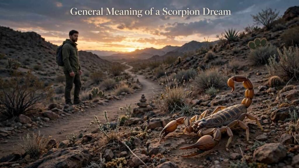 General Meaning of a Scorpion Dream