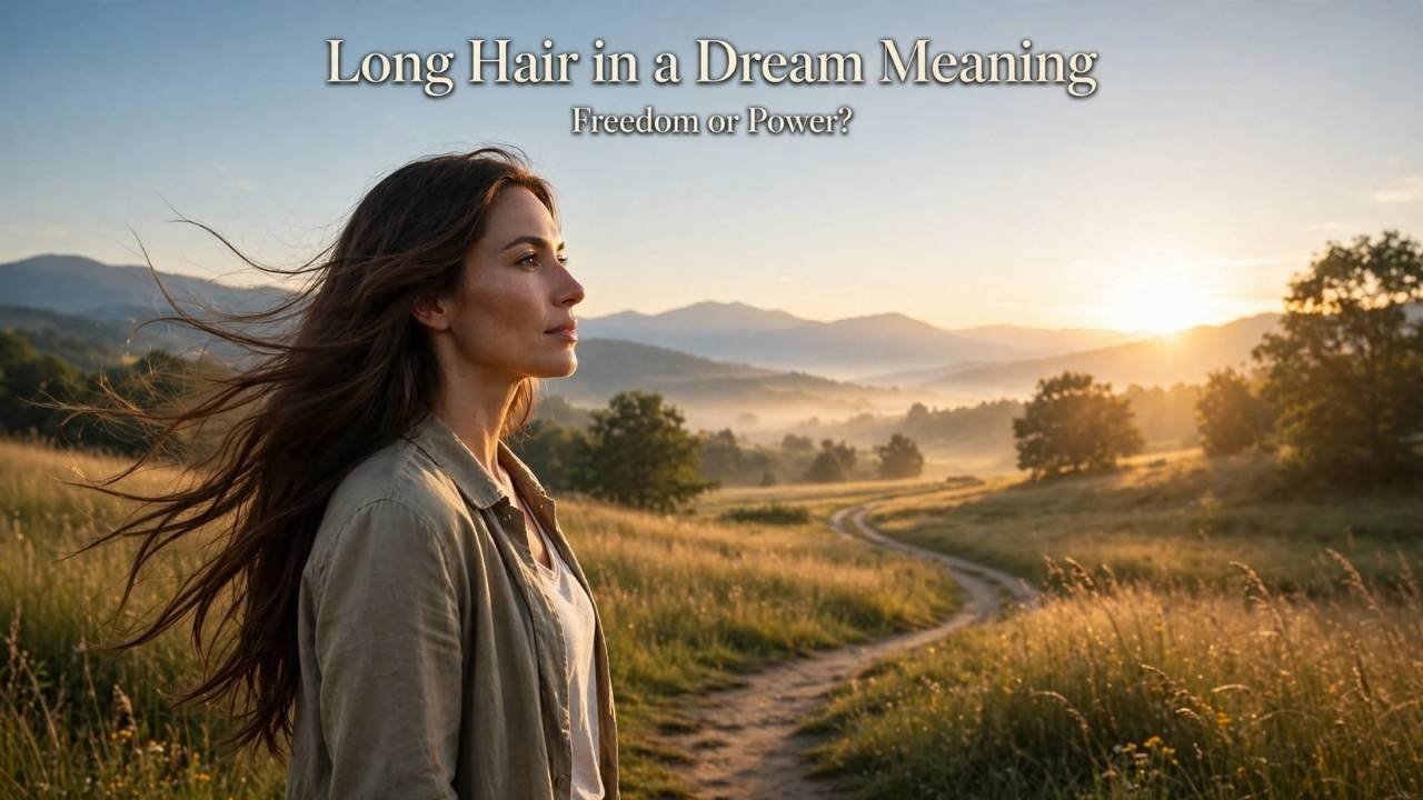 Did a long hair in a dream meaning leave you thinking about it long after you woke up?