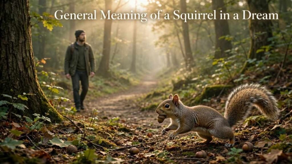 General Meaning of a Squirrel in a Dream