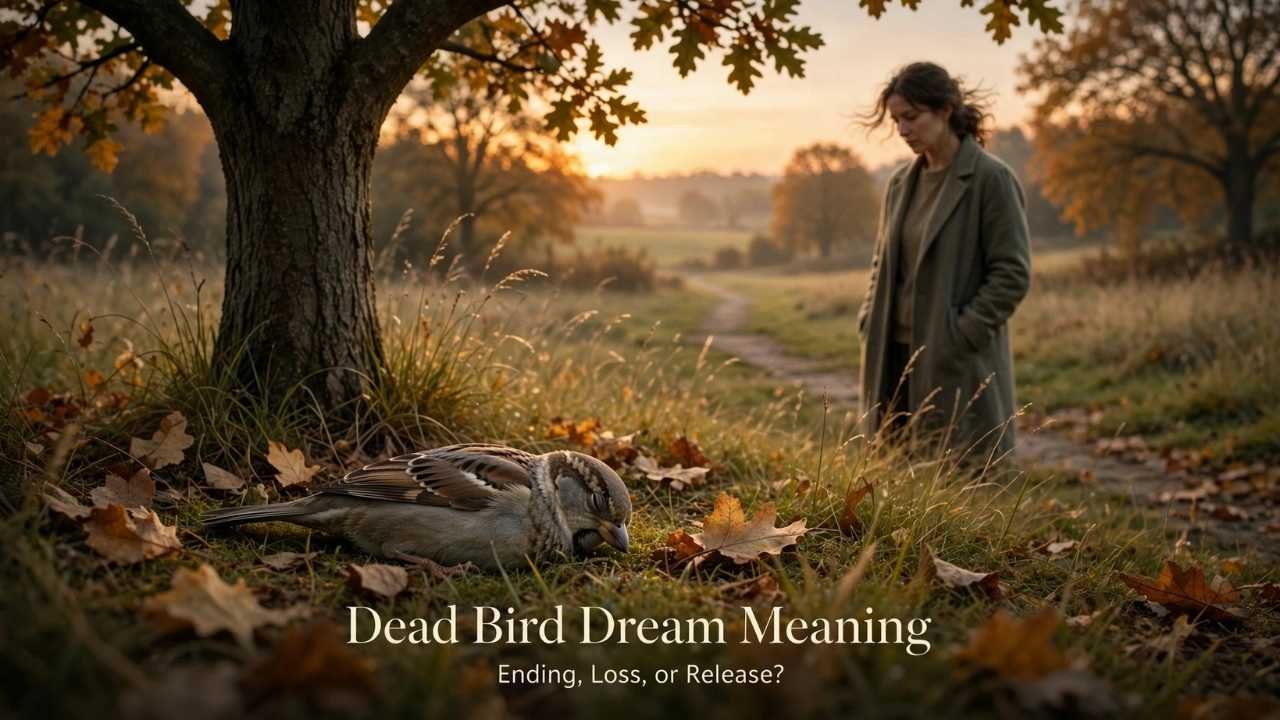 Did a dead bird dream meaning leave you feeling unsettled after you woke up?