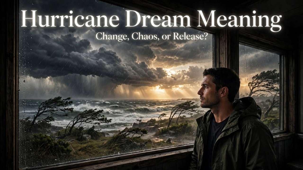 Did a hurricane dream meaning leave you shaken after you woke up