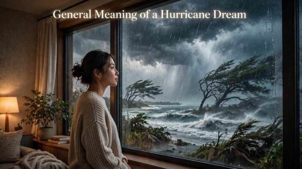 General Meaning of a Hurricane Dream
