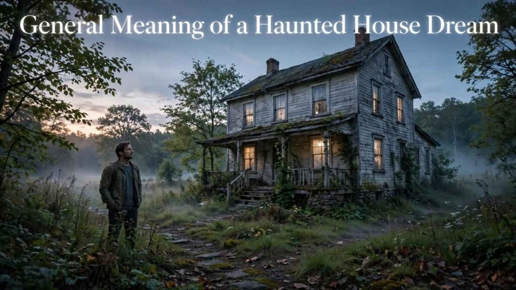General Meaning of a Haunted House Dream