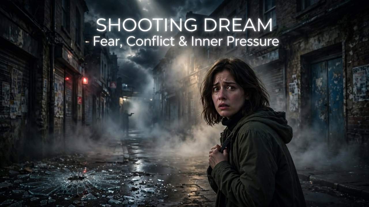 Did you wake up with your heart racing after a shooting dream meaning left you shaken?