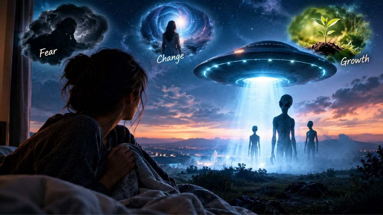 Did an alien invasion dream meaning leave you shaken after you woke up?