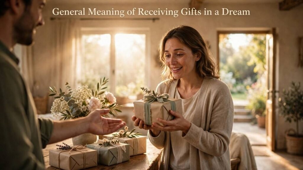 General Meaning of Receiving Gifts in a Dream