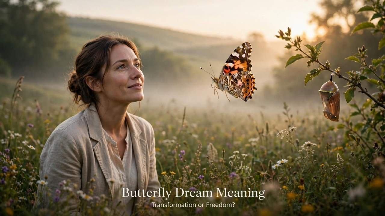 Did a butterfly dream meaning leave you feeling unexpectedly moved after you woke up?