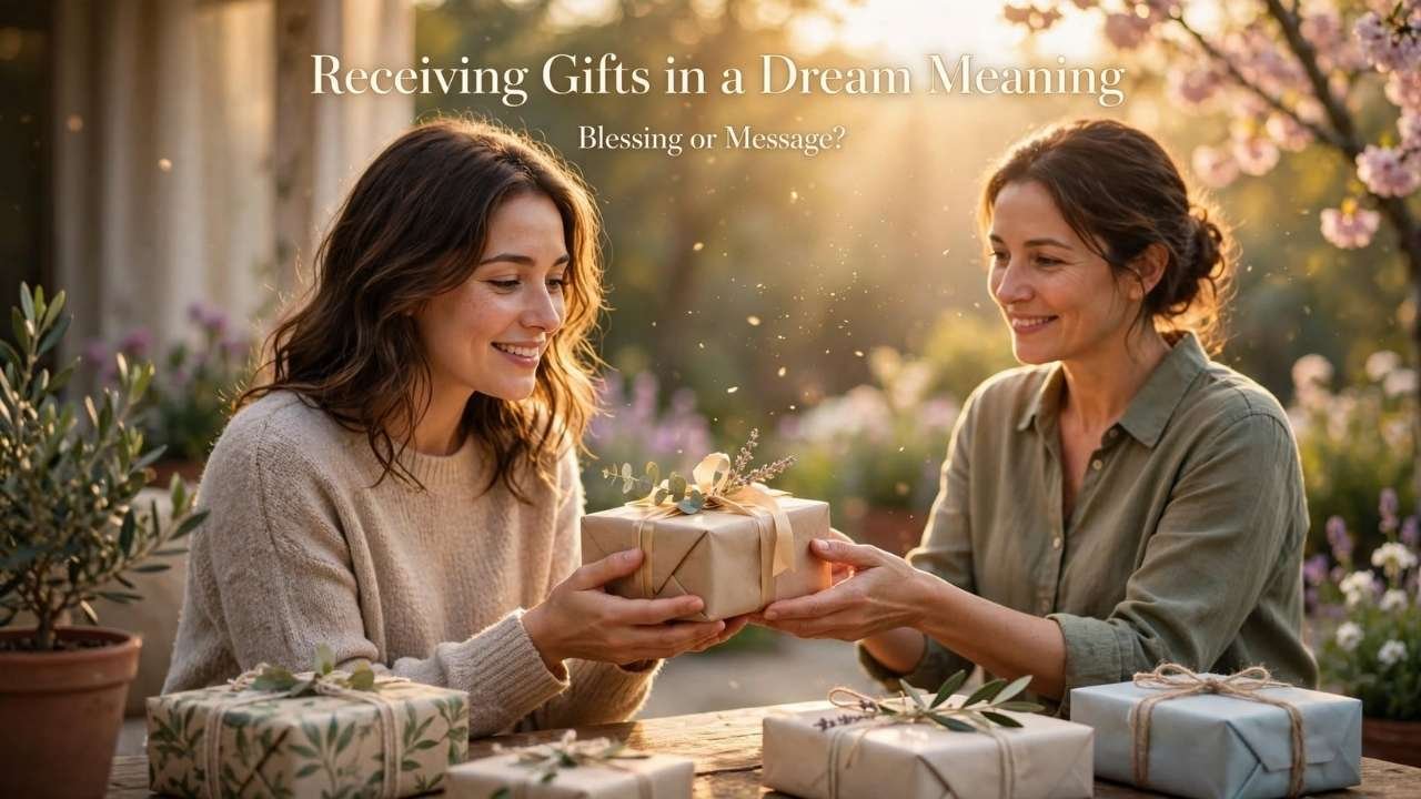 Did receiving gifts in a dream meaning leave you smiling long after you woke up?