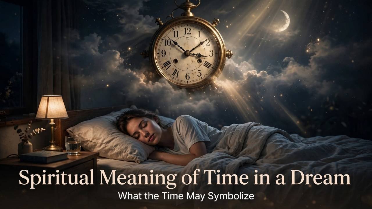 Did the spiritual meaning of time in a dream leave you thinking about it long after you woke up?