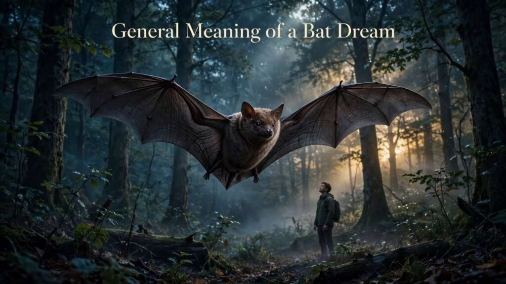General Meaning of a Bat Dream