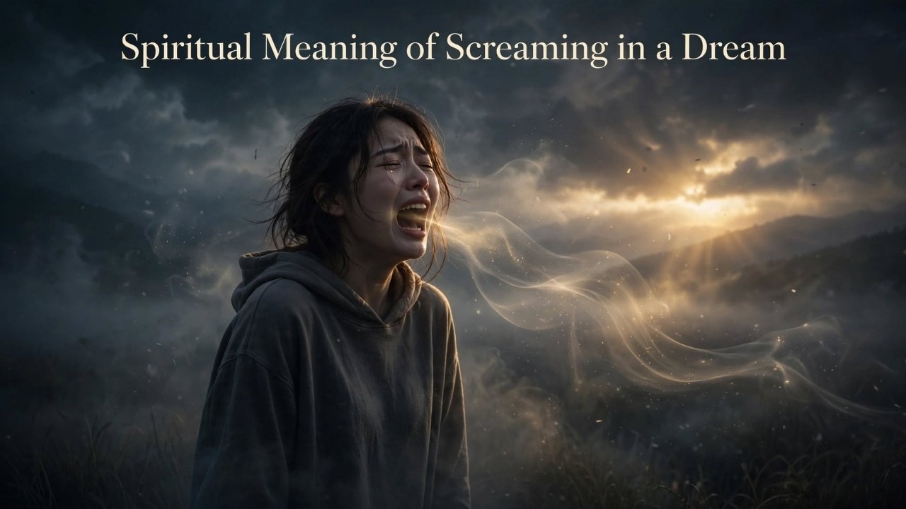 Did the spiritual meaning of screaming in a dream leave your heart pounding after you woke up?
