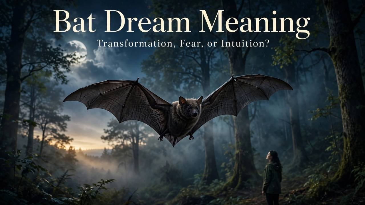 Did a bat dream meaning leave you unsettled after you woke up? Maybe it flew silently through a dark room, or maybe it startled you completely awake.