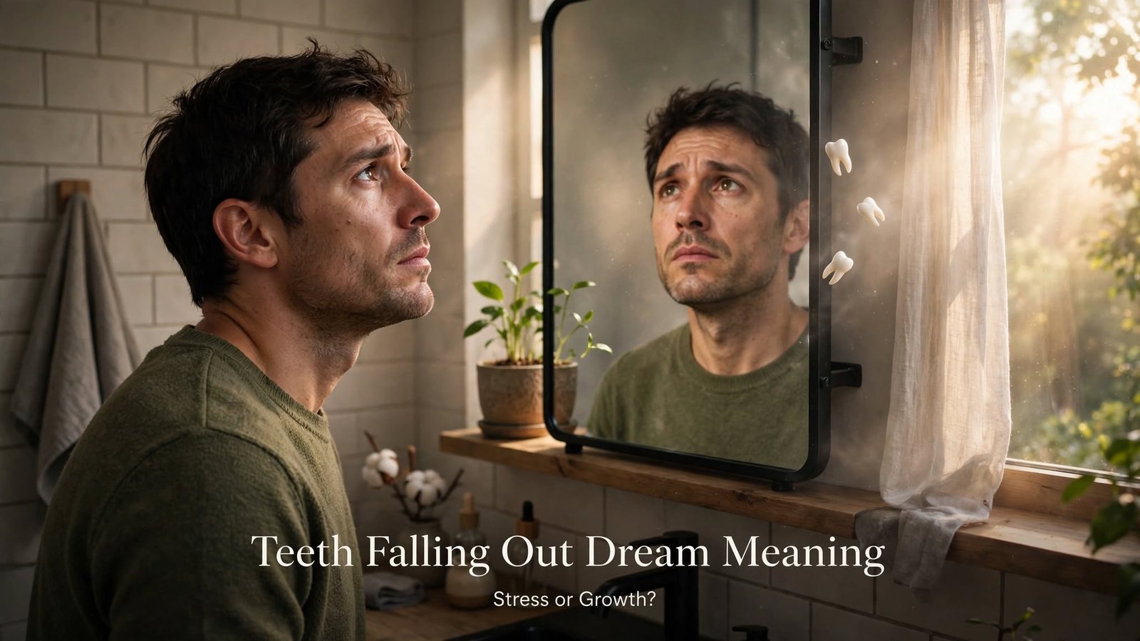 Did a teeth falling out dream meaning leave you running your tongue over your teeth just to make sure they were still there?
